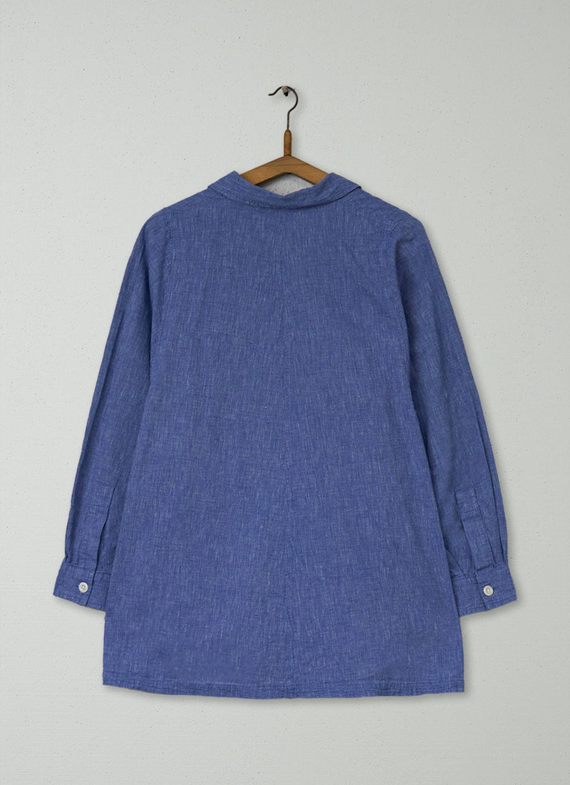 Reworn Chambray Shirt Size M (992) | Chambray