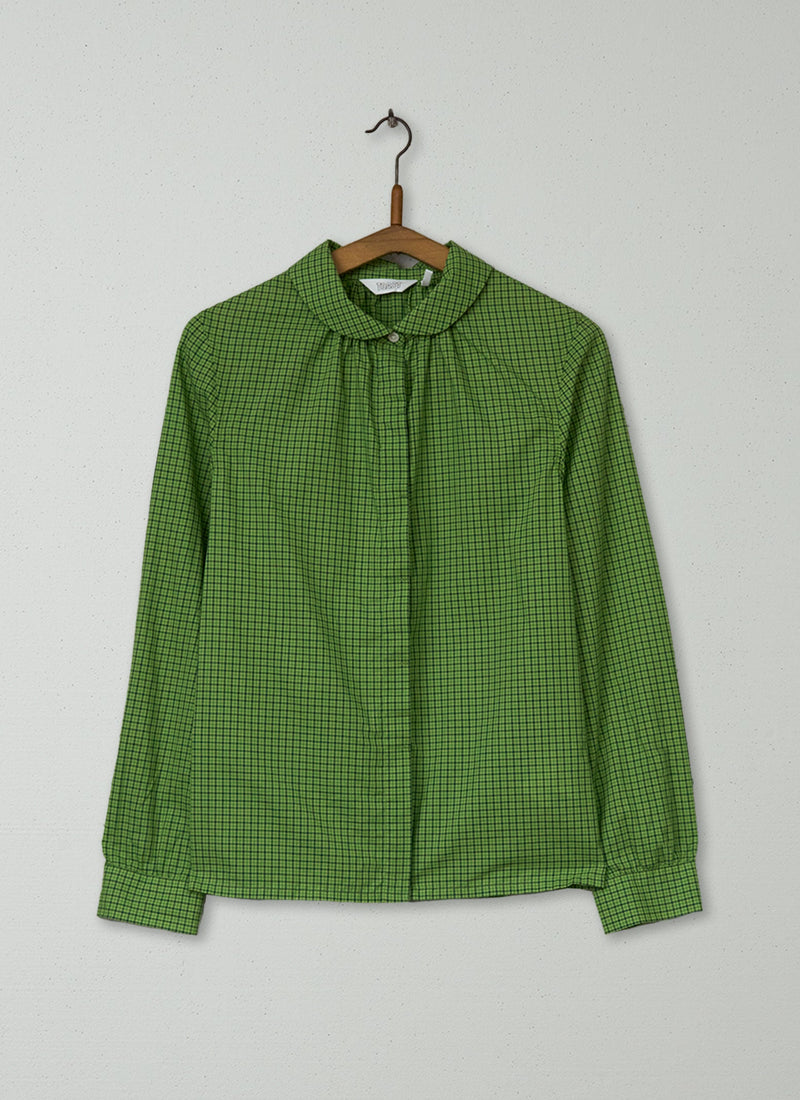 Reworn Check Cotton Shirt Size 10 (786) | Multi