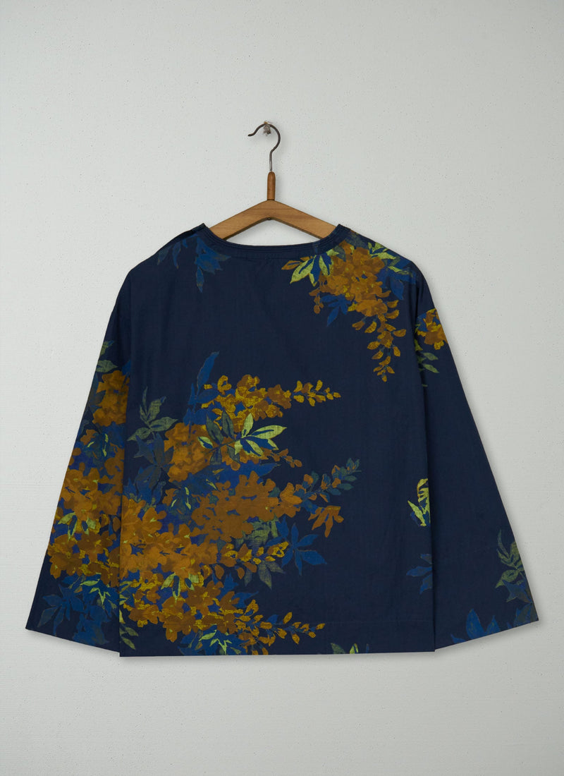 Reworn Botanical Print Top Size S (1195) | Multi