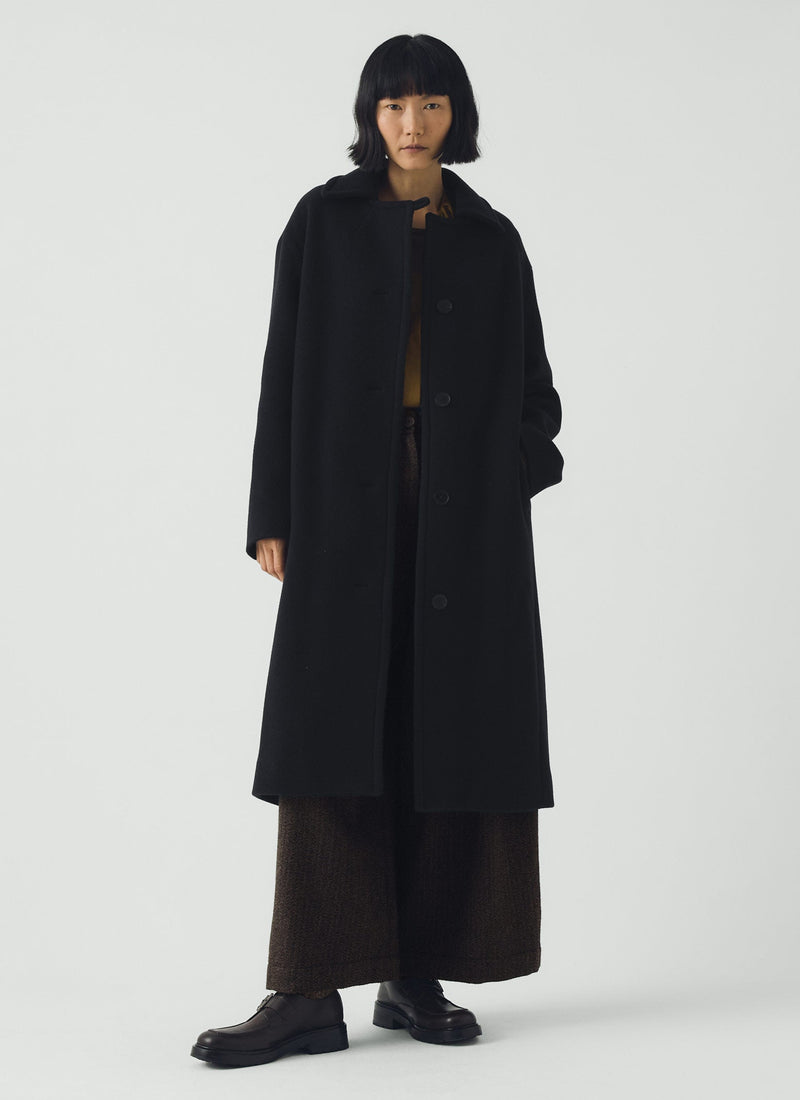 Wool Conservatoire Coat | Deep Navy