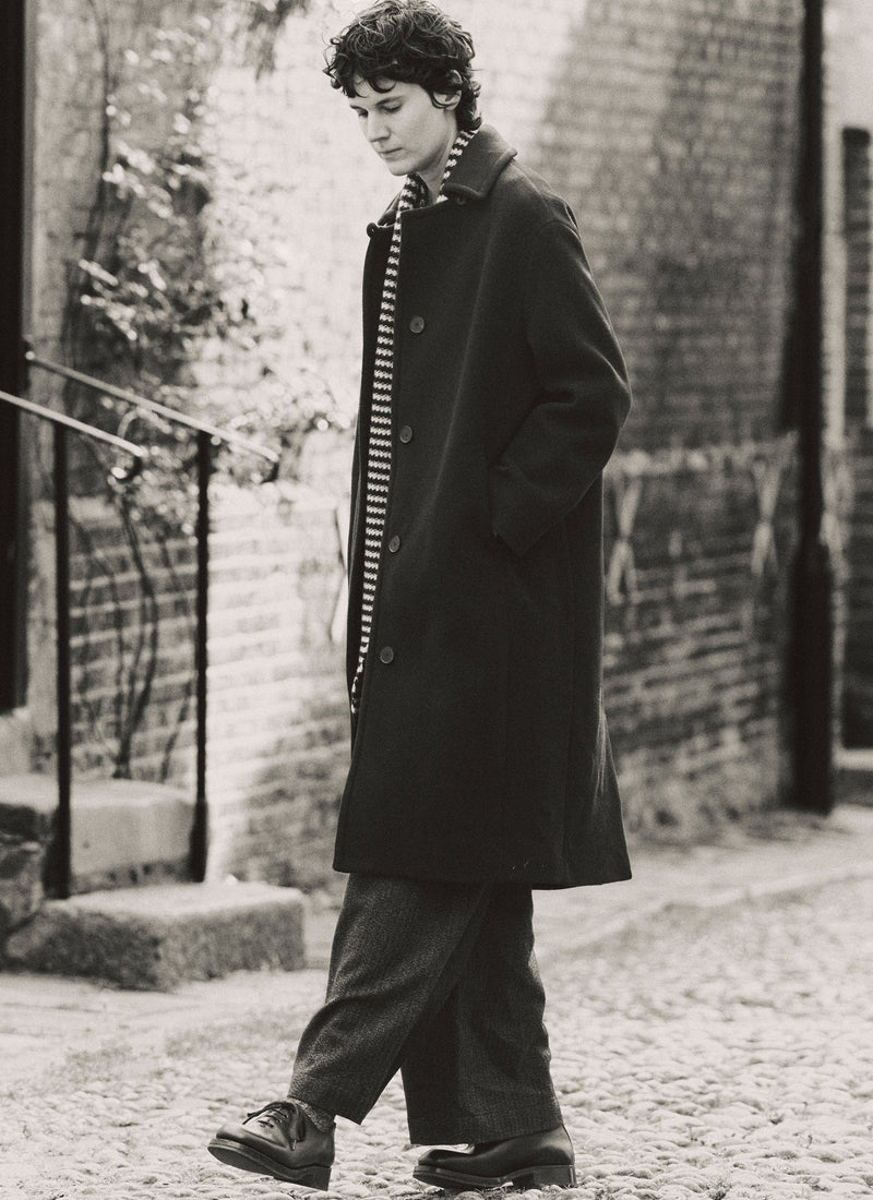 Wool Conservatoire Coat | Deep Navy