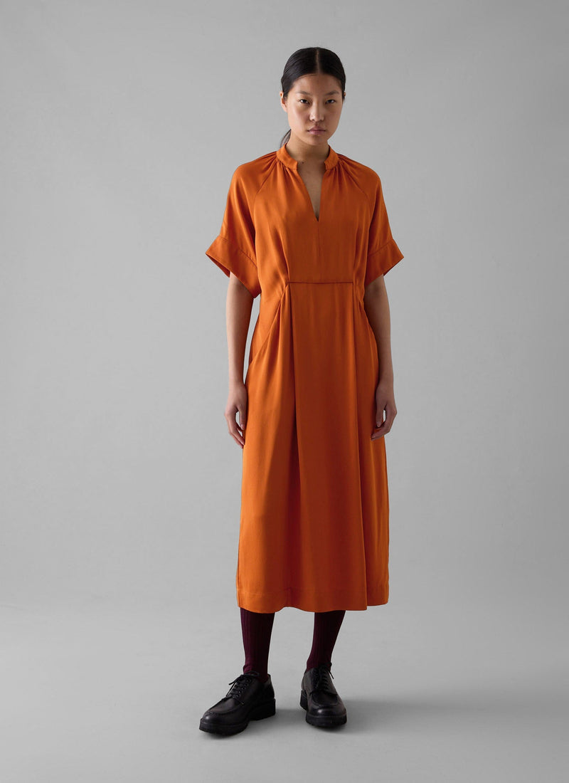Bryn Satin Crepe Dress | Spice