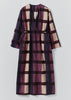 Shadow Still Print Cotton Silk Dress | Cassis
