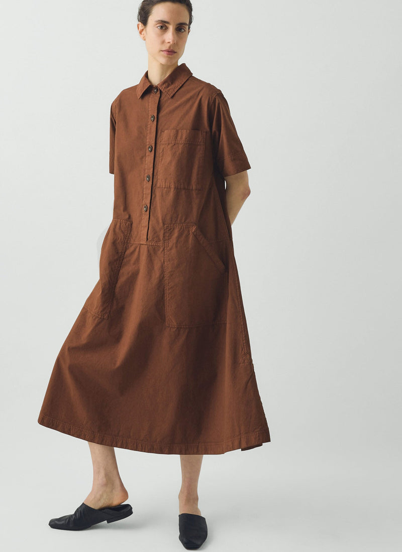 cotton shirt dress australia Ocean Drift Shirt Dress  Hand Dyed Cotton Maxi in Indigo Blue
