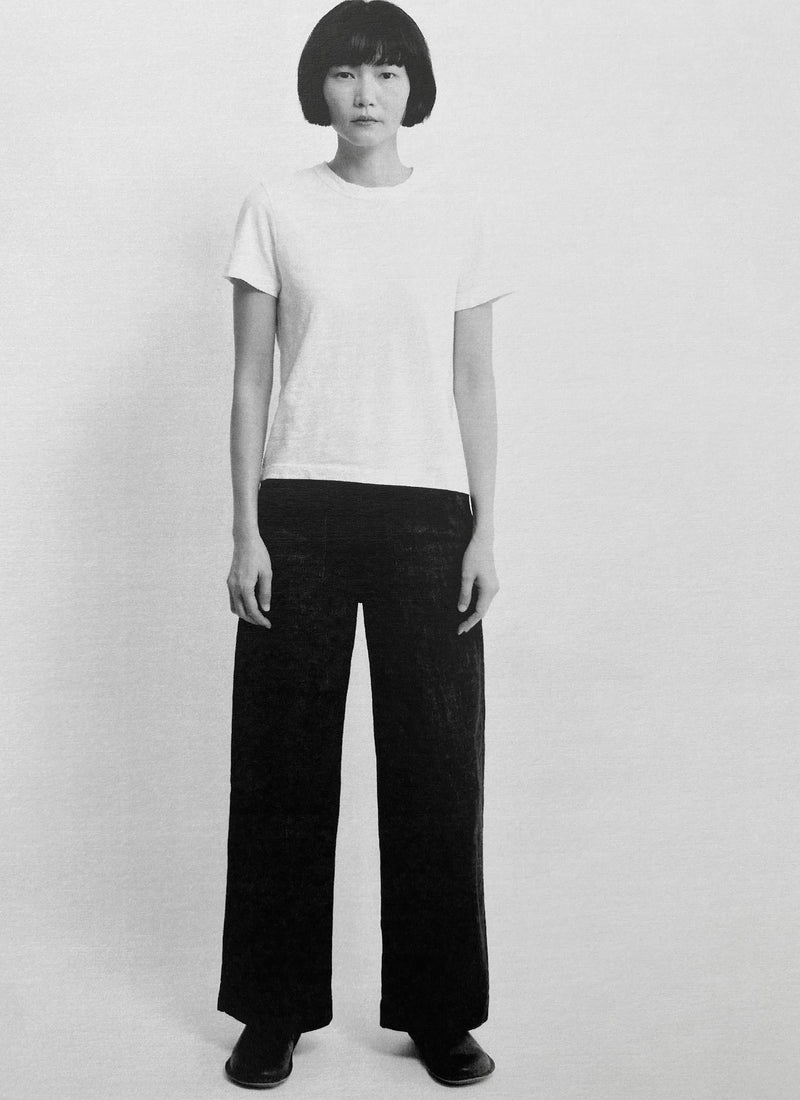 Sadie Cotton Boy Tee | Chalk