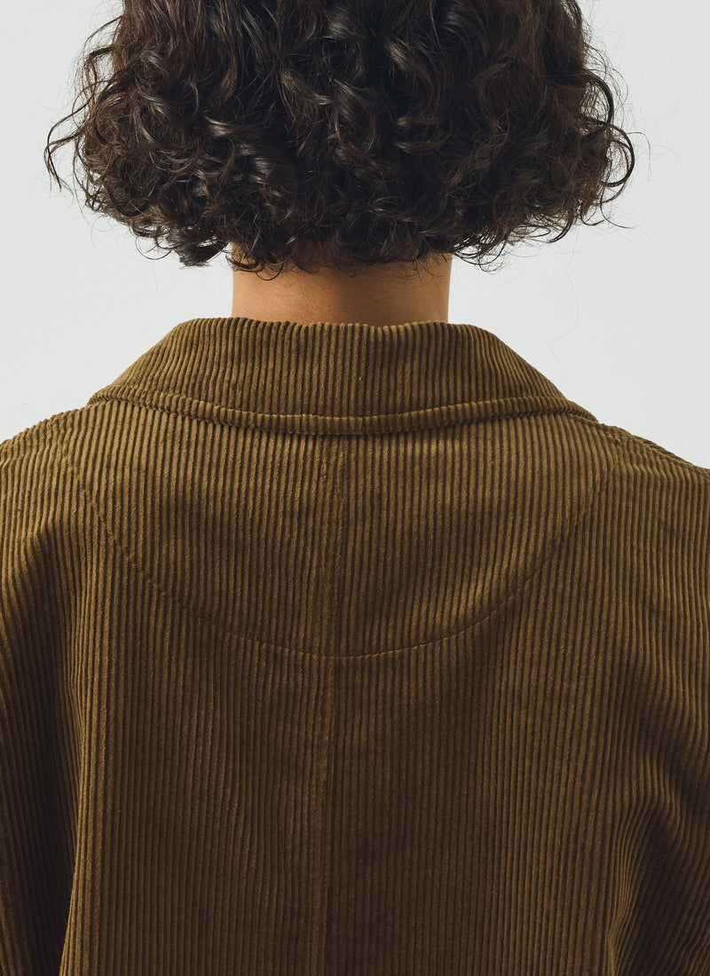Cotton Cord Jacket | Bronze Green