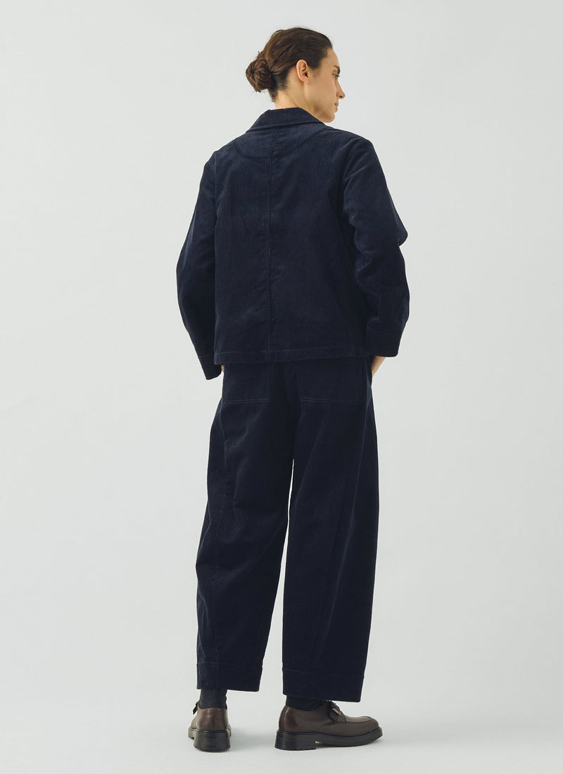 Cotton Cord Jacket | Dark Navy