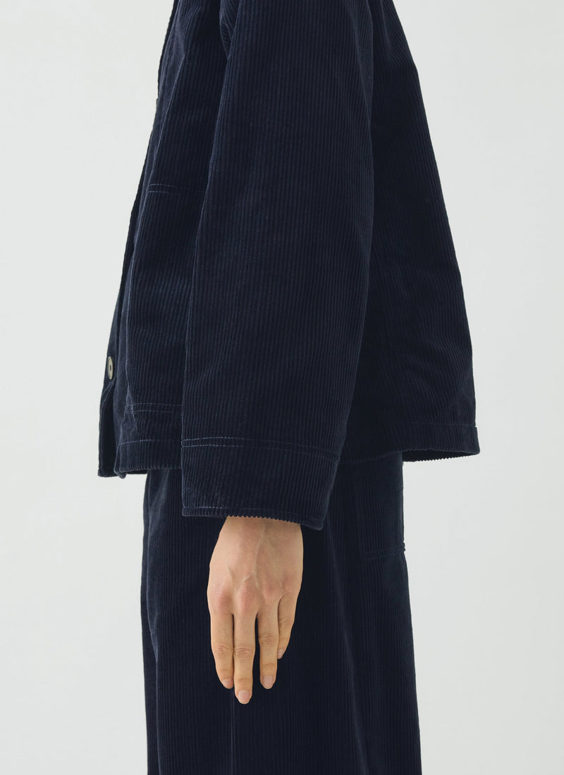 Cotton Cord Jacket | Dark Navy