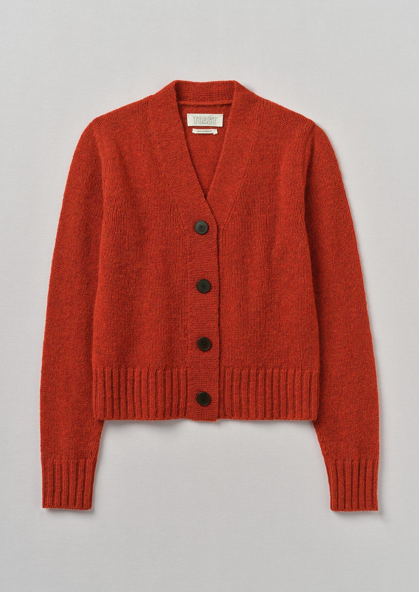 Kaia V-Neck Wool Cardigan | Harissa