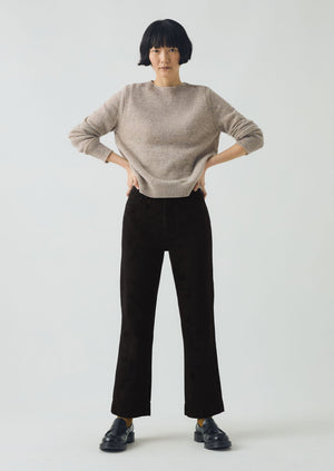Heathery Wool Sweater | Oatmeal