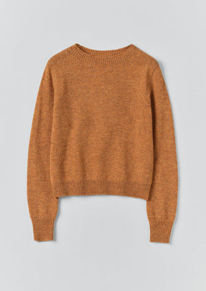 Heathery Wool Sweater | Ginger