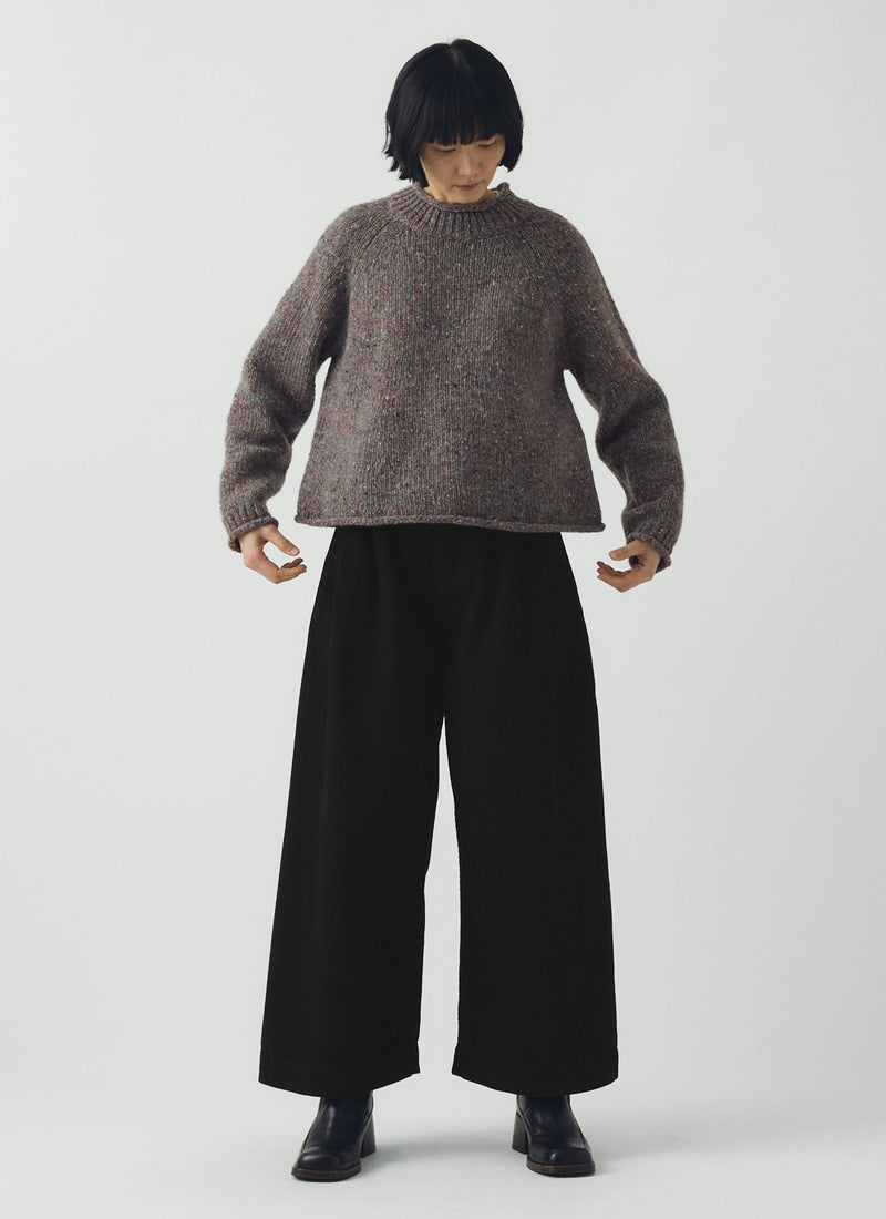 Orla Donegal Wool Sweater | Fossil