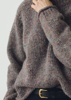 Orla Donegal Wool Sweater | Fossil