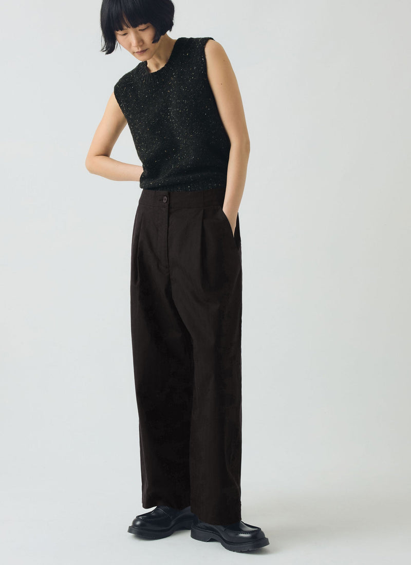 Donegal Merino Tank | Graphite