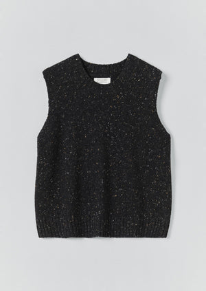 Donegal Merino Tank | Graphite