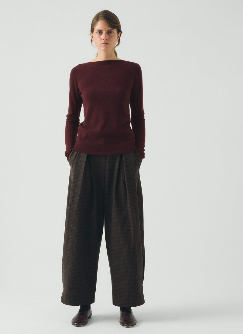 Fine Wool Cashmere Sweater | Beetroot