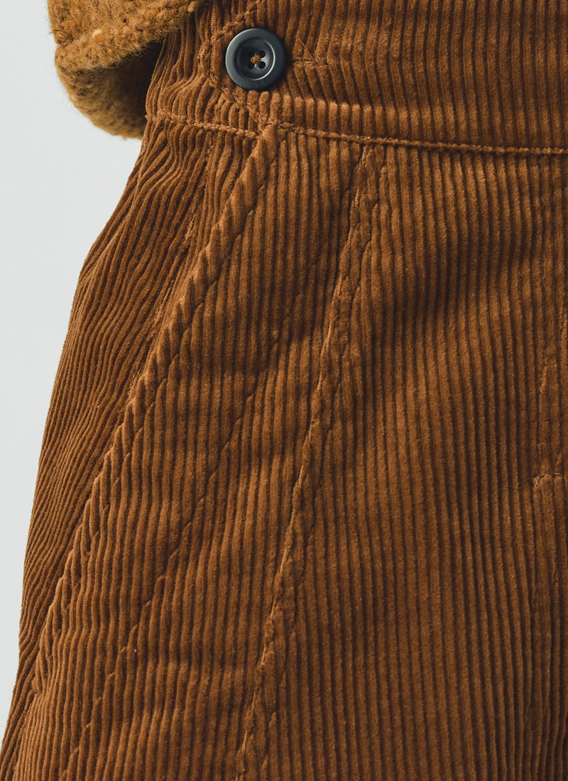 Cord A Line Skirt | Golden Amber