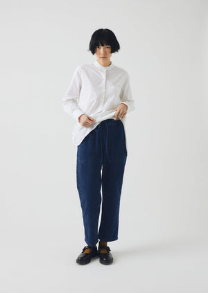 Suki Panelled Denim Trousers | Indigo