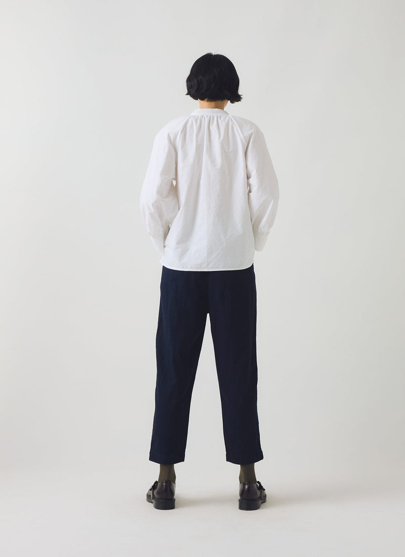 Alix Indigo Twill Trousers | Indigo