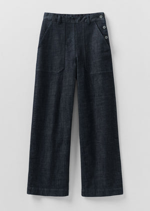 Annie Organic Denim Full Length Jeans | Indigo