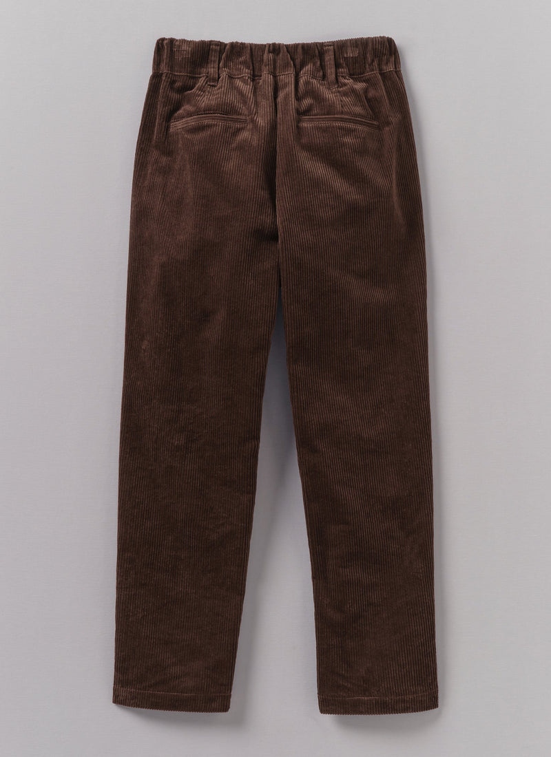 Gabi Cord Pull On Trousers | Chestnut