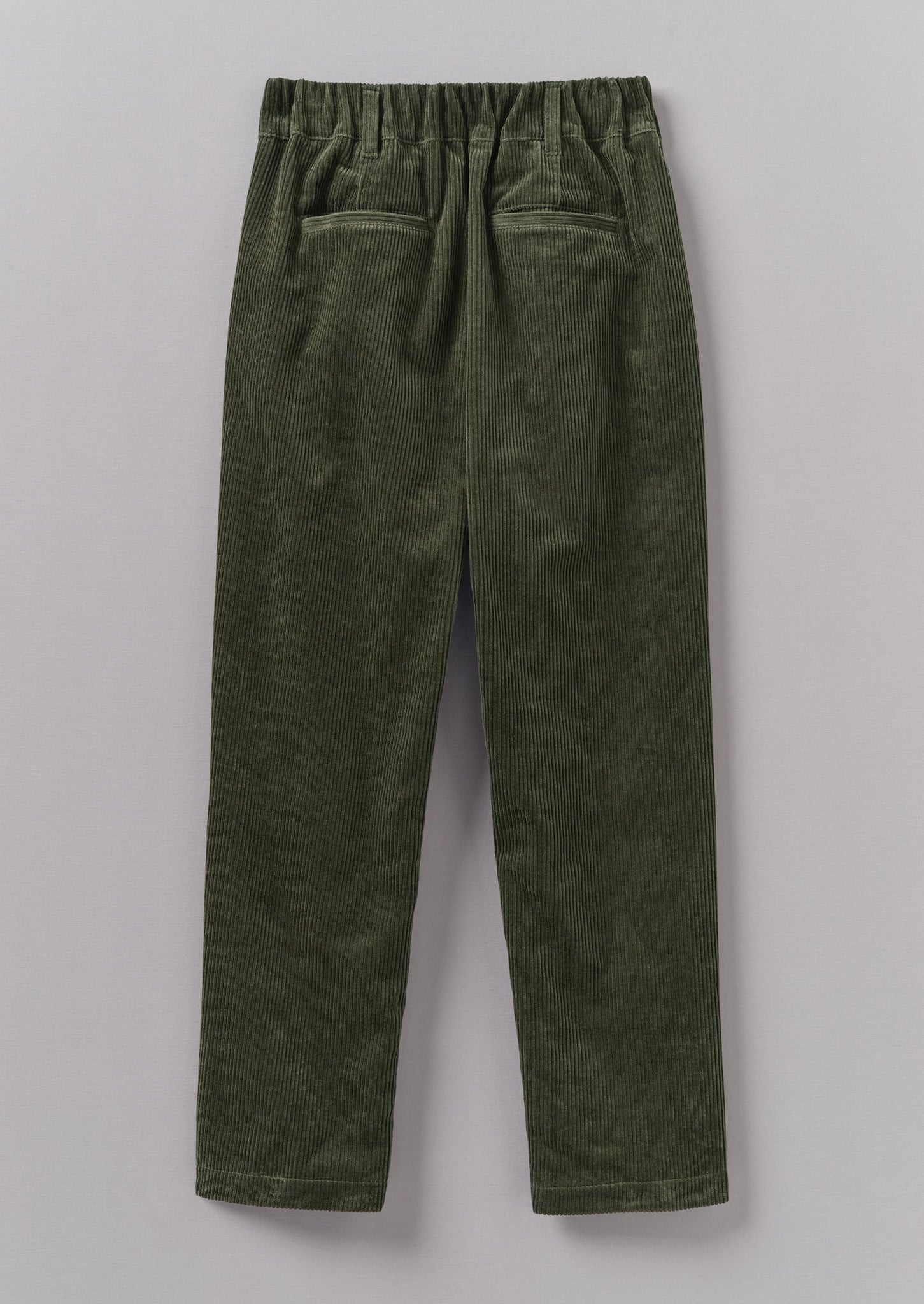 Gabi Organic Cord Pull On Trousers | Seaweed