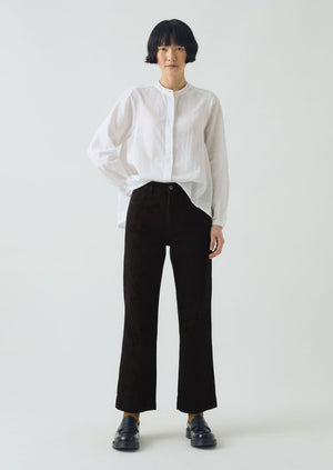 Denim Slim Trousers | Carbon Black