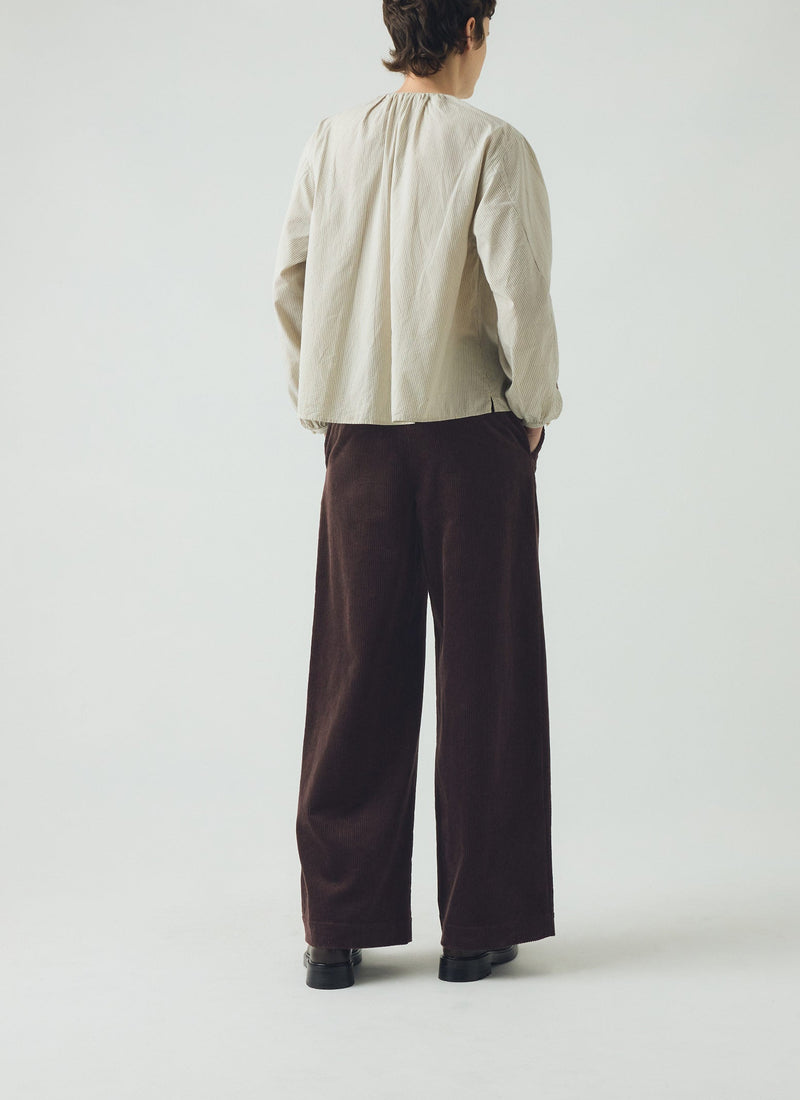 Wide Leg Cord Trousers | Java