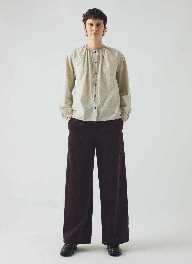 Wide Leg Cord Trousers | Java