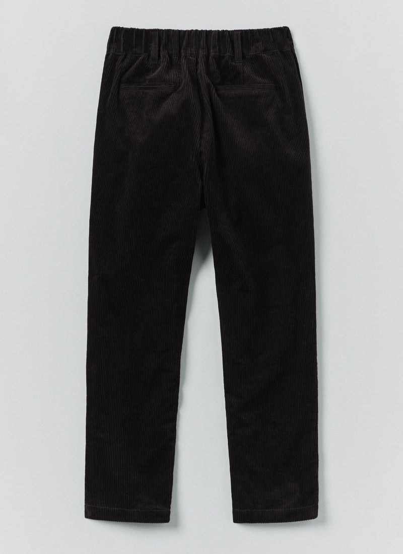 Gabi Organic Cord Pull On Trousers | Anthracite