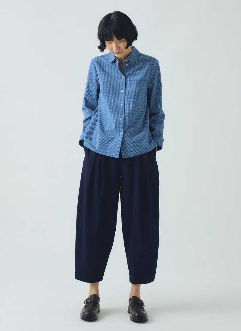 Bronwen Indigo Twill Trousers | Indigo