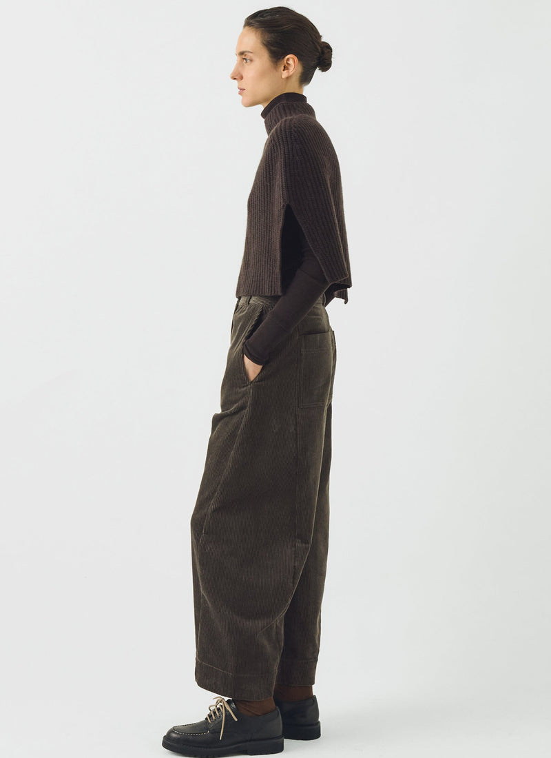 Twisted Seam Cord Trousers | Deep Iron