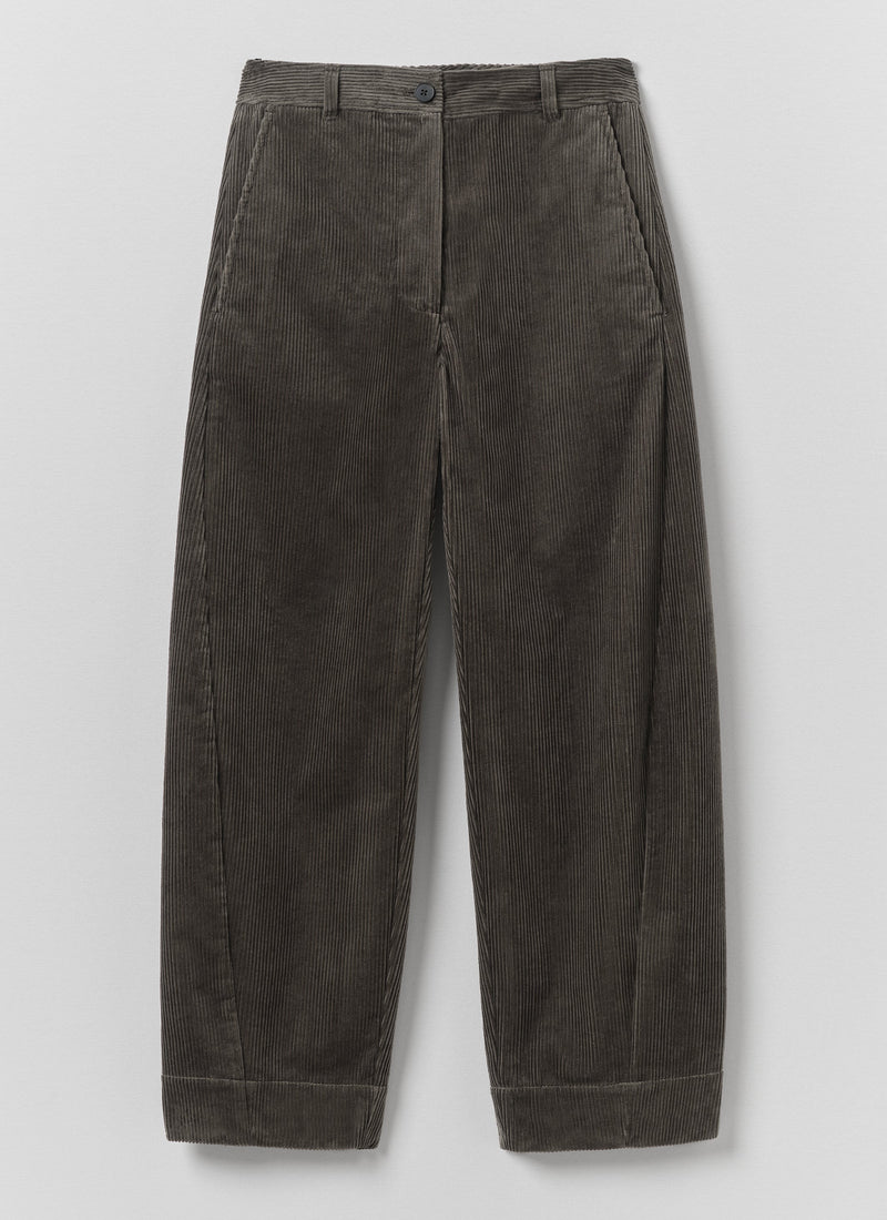 Twisted Seam Cord Trousers | Deep Iron
