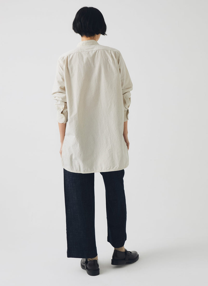 Taro Stripe Shirt | Sunwashed Blue