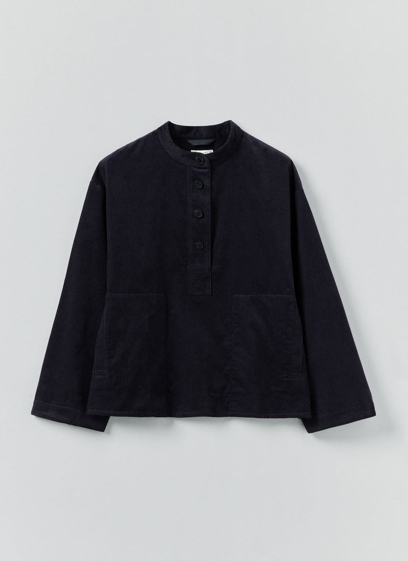 Popover Smock Top | Midnight