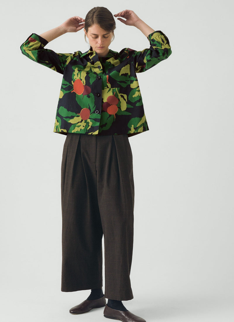 Baya Produce Print Shirt | Slate