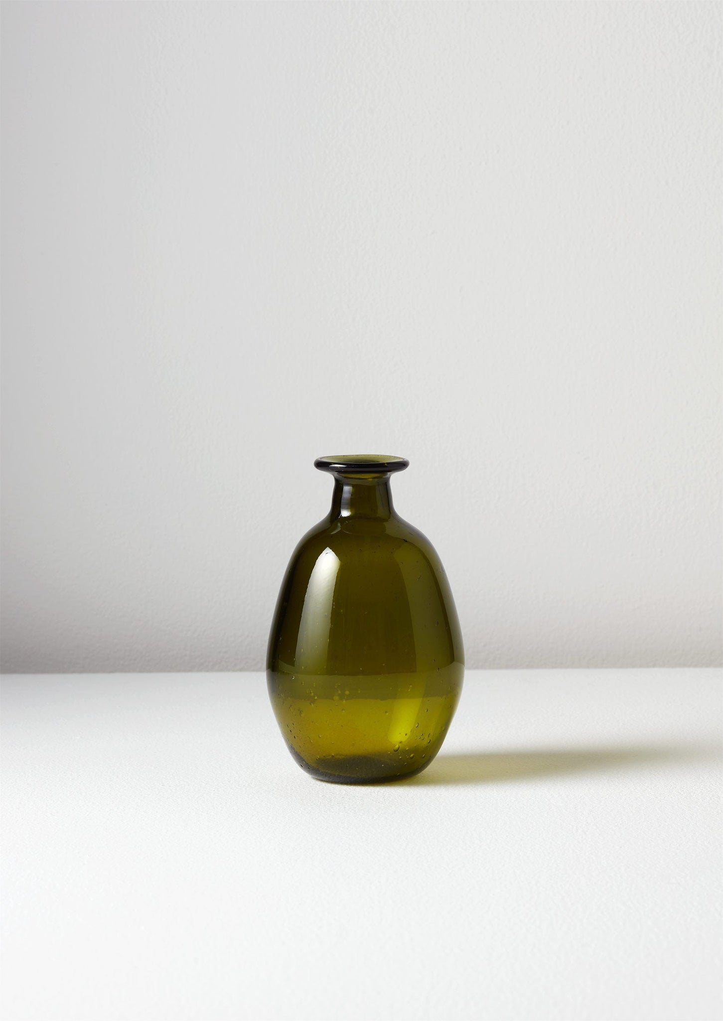 Hand Blown Amour Vase | Olive