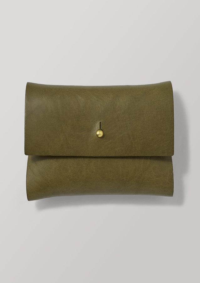 Kate Sheridan Leather Wallet | Khaki