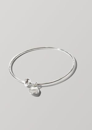Sally Lacock Seed Pod Bangle | Silver
