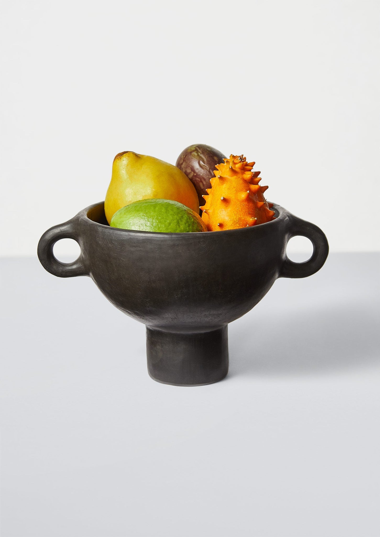 Longpi Fruit Bowl | Black Clay