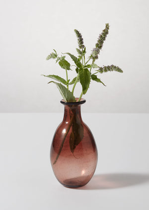 Hand Blown Amour Vase | Framboise