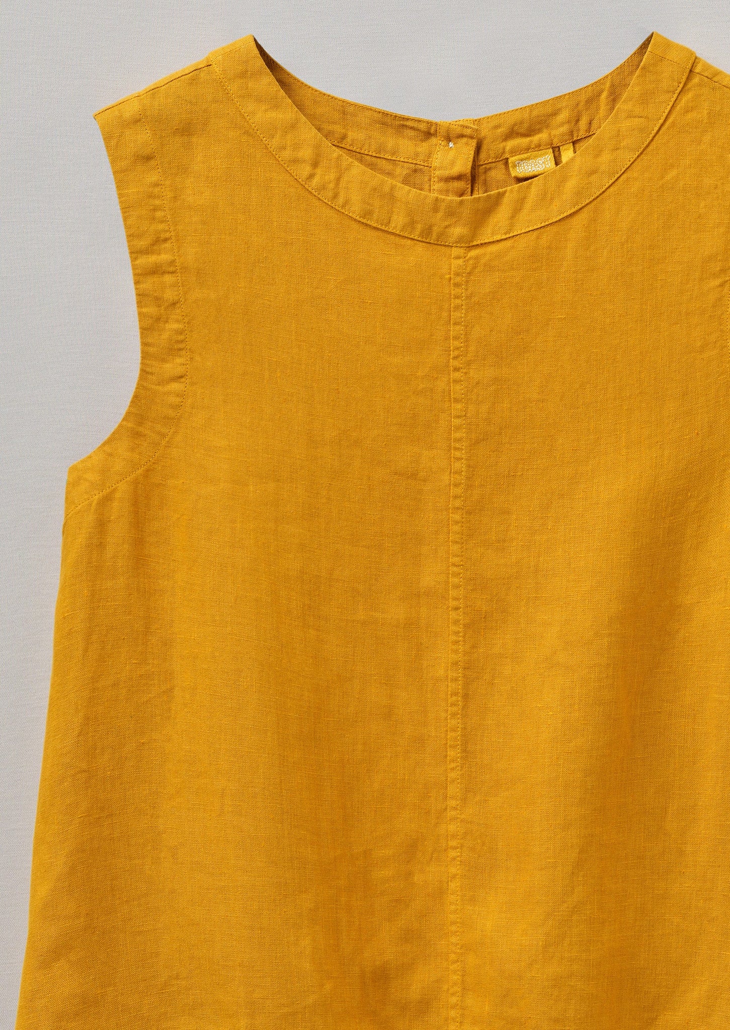 Garment Dyed Linen Tank Top | Butternut