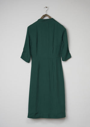 Renewed Tie Neck Dress Size 6 (076) | Sycamore