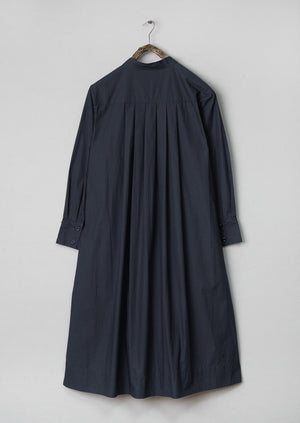 Renewed Broderie Anglaise Cotton Dress Size 14 (082) | Slate