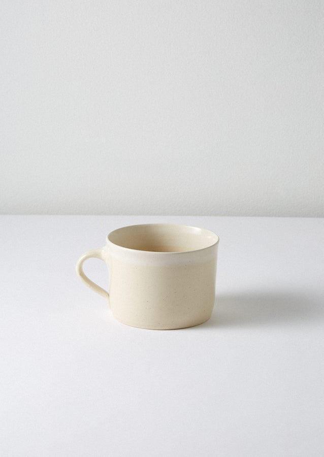 Wonki Ware White Wash Mug | Natural/White